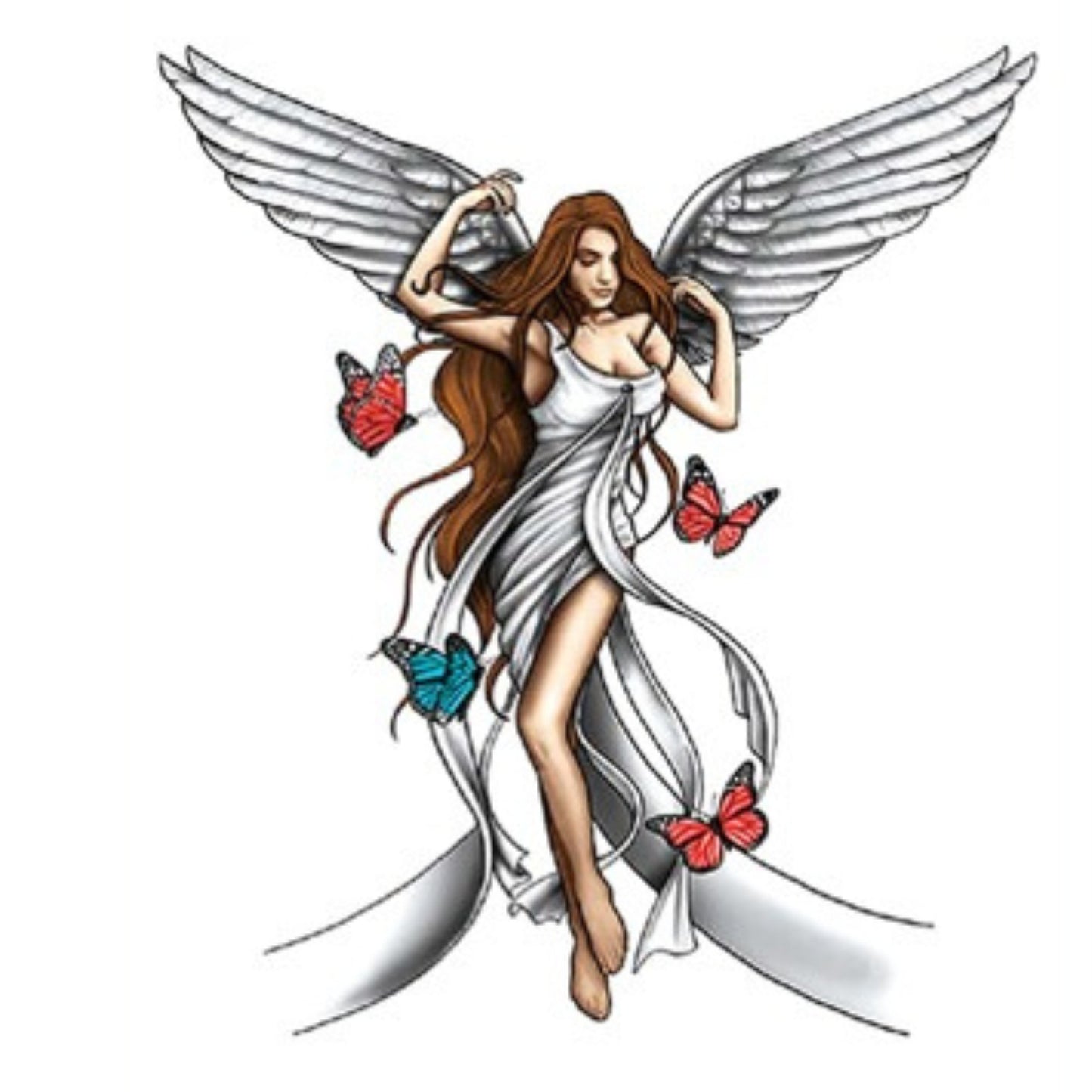 Unisex Colored Semi Permanent/Temporary Long-Lasting Tattoo