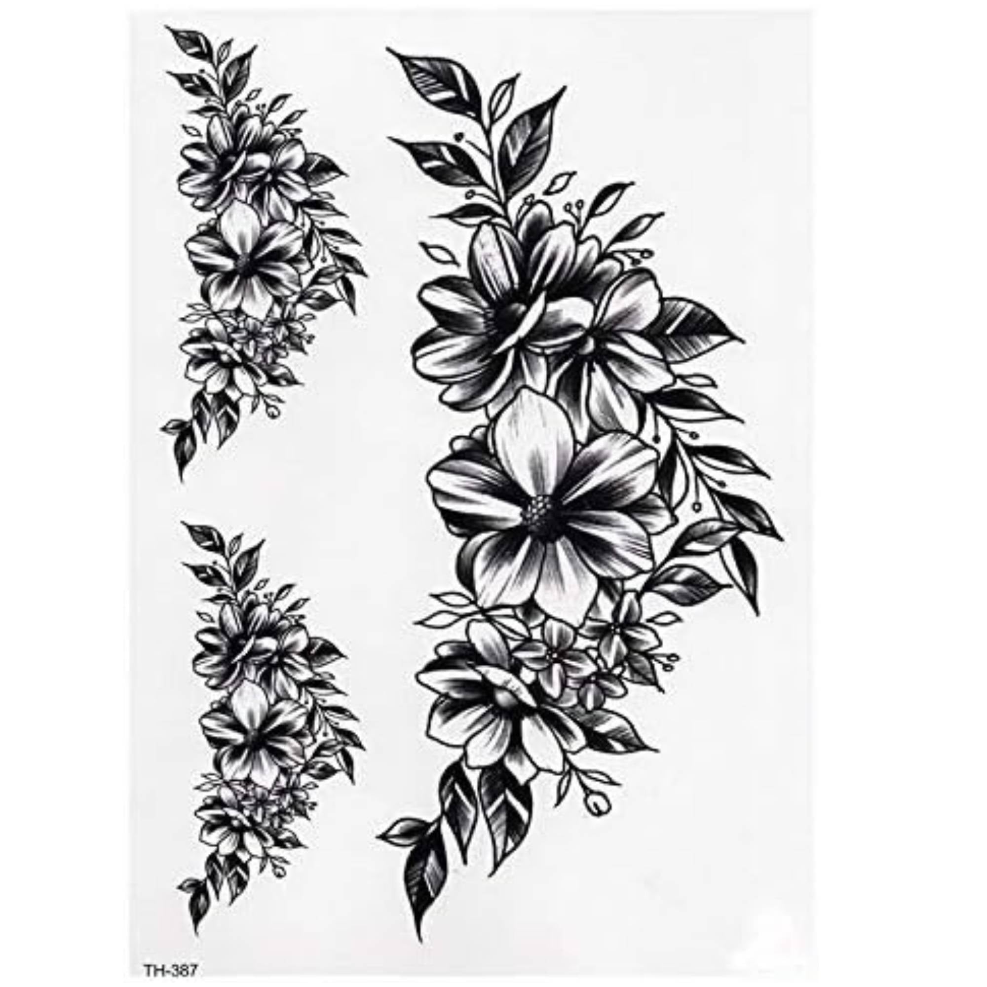 Unisex Semi Permanent/Temporary Long Lasting Tattoo: 1 Pack Temporary Tattoos Tattos product image 8