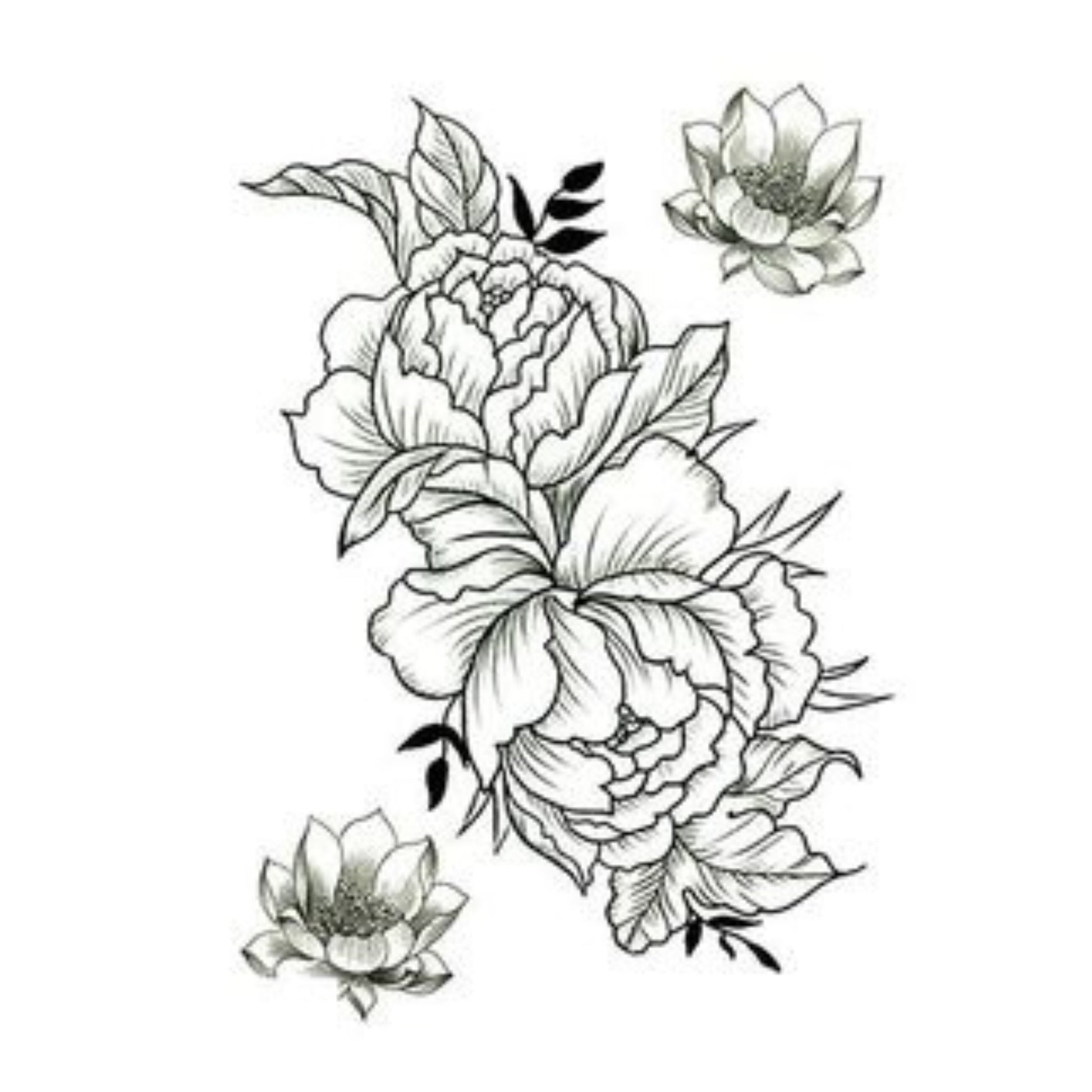 Unisex Semi Permanent/Temporary Long-Lasting Tattoo 