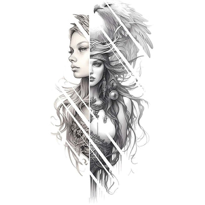 Unisex Semi Permanent/Temporary Long-Lasting Tattoo