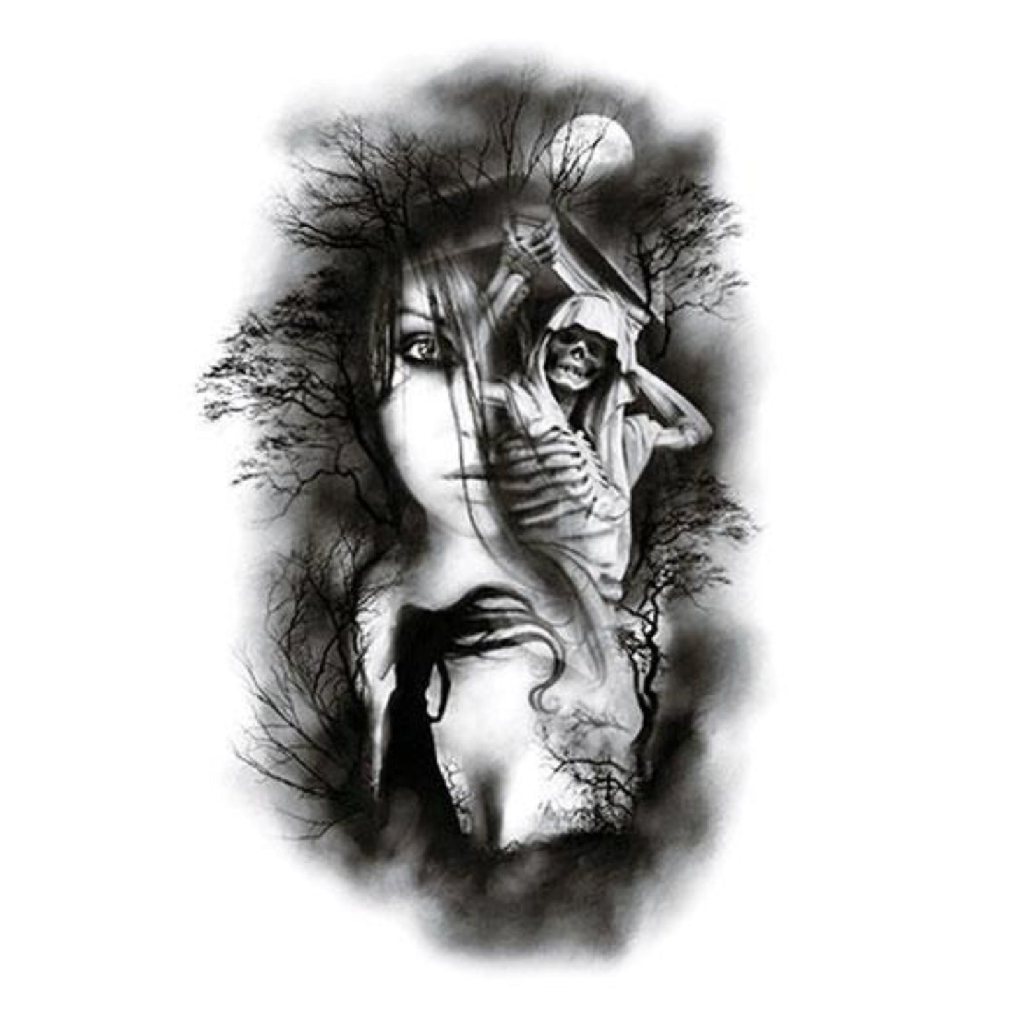 Unisex Semi Permanent/Temporary Long-Lasting Tattoo