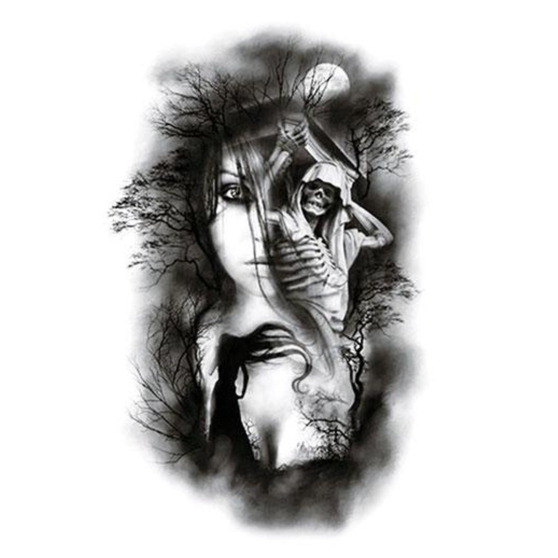 Unisex Semi Permanent/Temporary Long-Lasting Tattoo