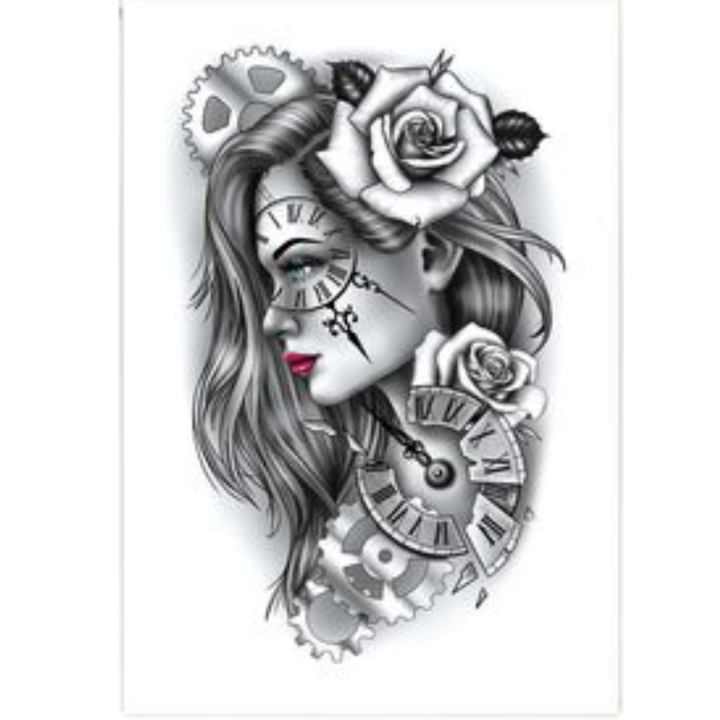 Unisex Semi Permanent/Temporary Long-Lasting Tattoo