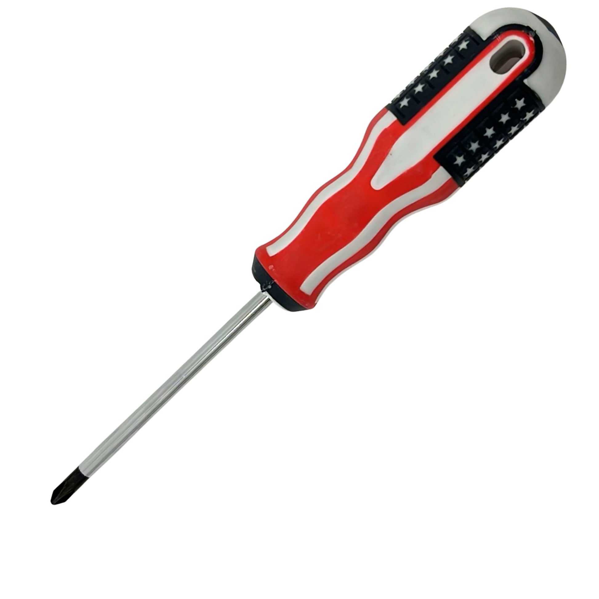 USA Flag Grip Cross Tip Screwdriver