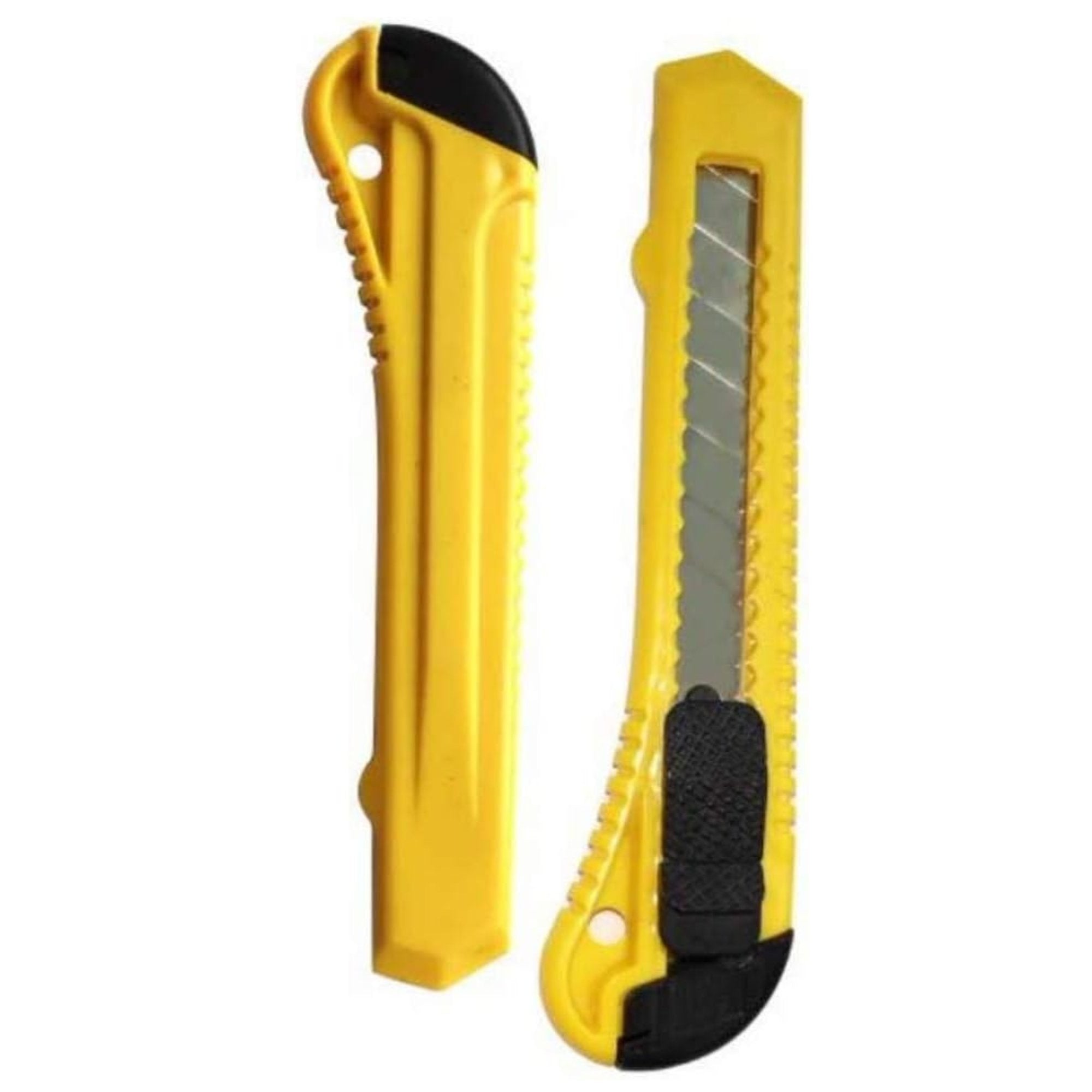 Utility Cutting Knife with 18mm Blade: 1 Pack Retractable Blade Knives Home Tools office supply size and feature image