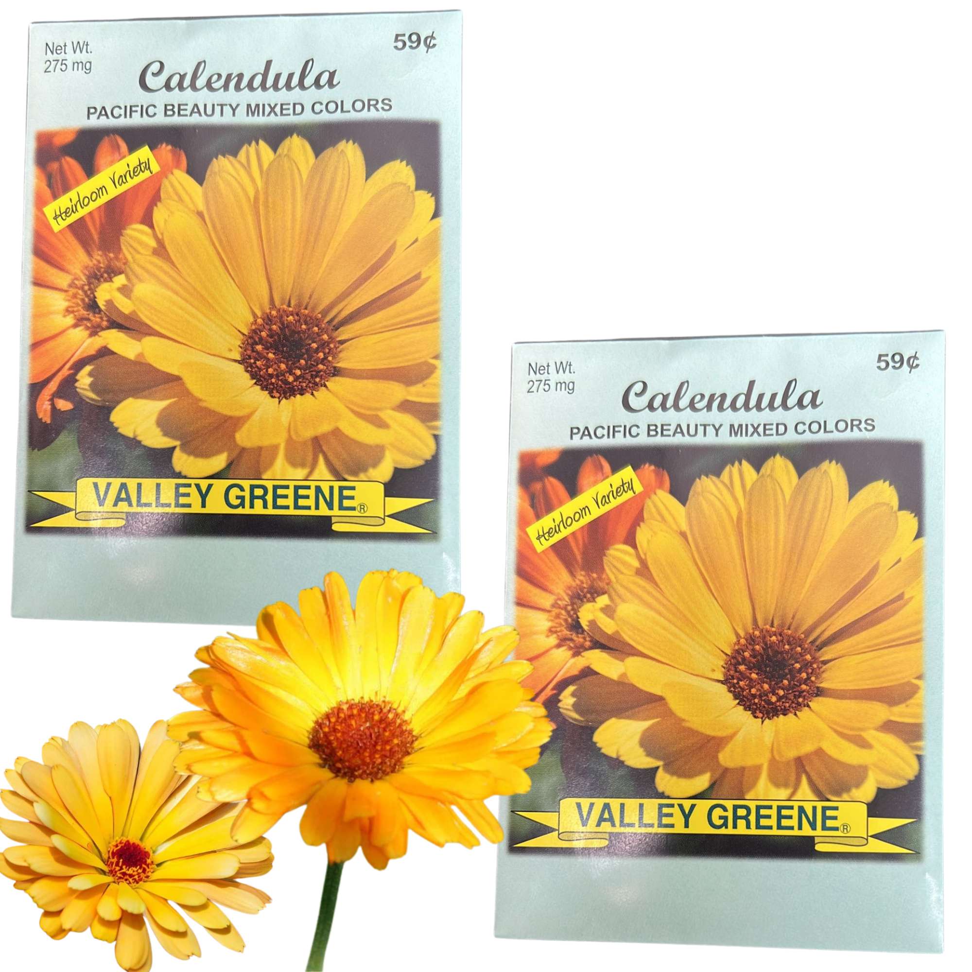 Valley Greene 275mg Calendula Pacific Beauty Seeds:2 Pack main product image