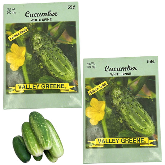 Valley Greene 600g Cucumber White Spine Seeds