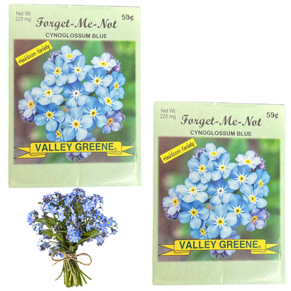 Valley Greene  Forget-Me-Not Blue Flower Seeds 