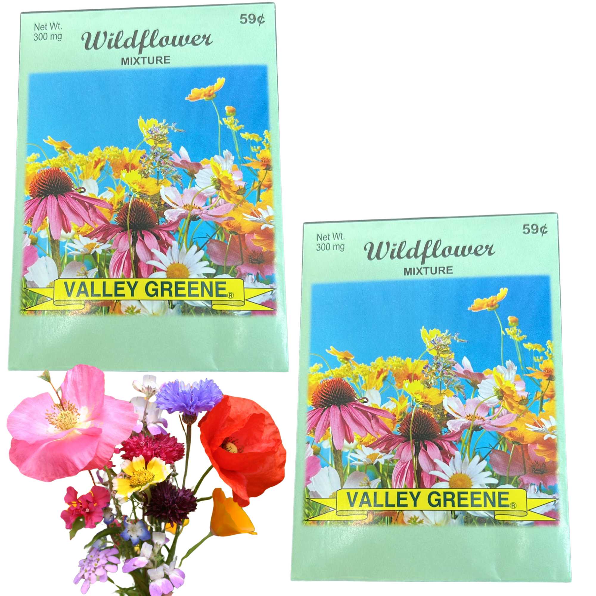Valley Greene 300mg Wildflower Seed Mix:2 Pack Seeds main product image