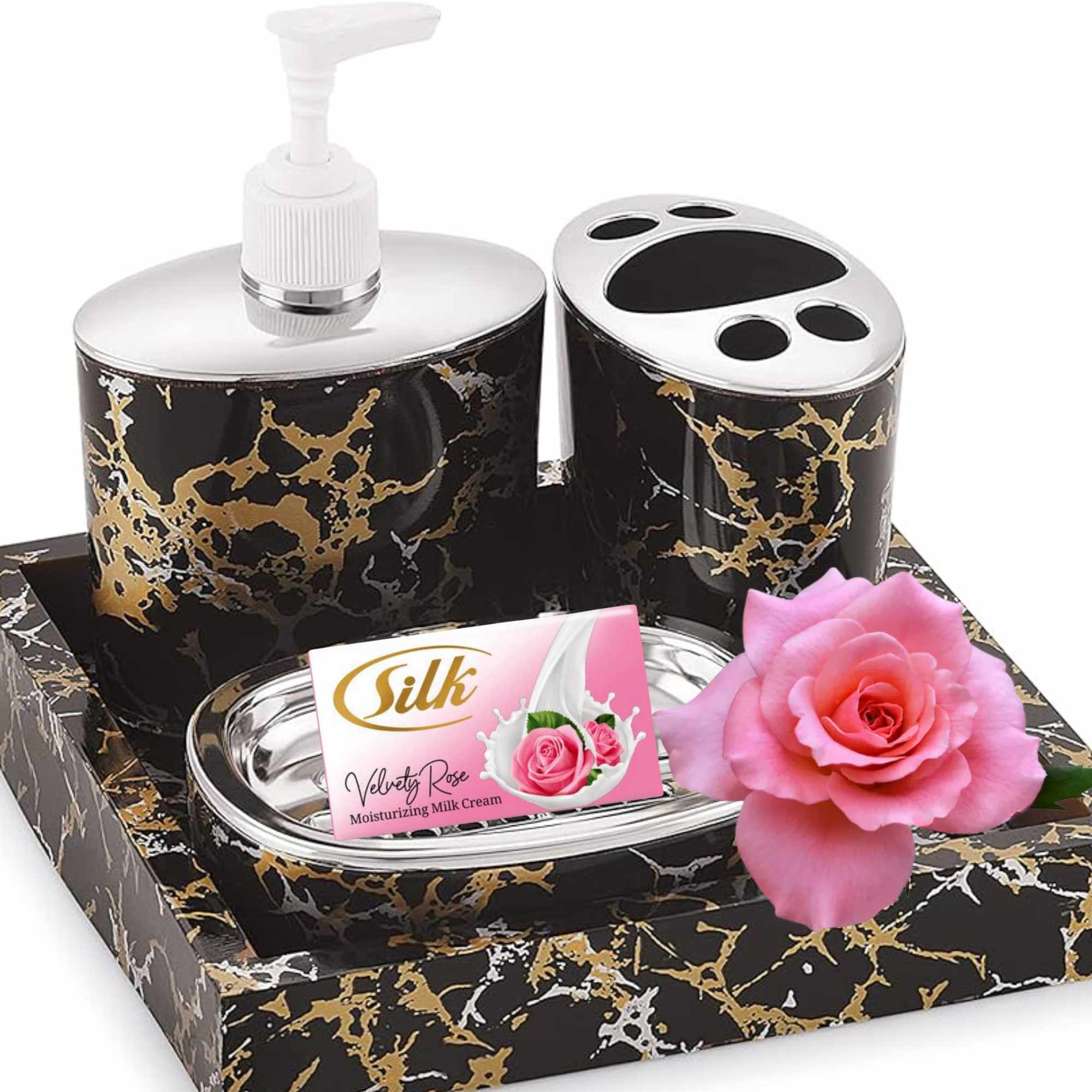 100g Silk Velvety Rose Milk Cream Moisturizing Soap: 2 Bars Bar Soap Bath Soap Bathroom size and feature image