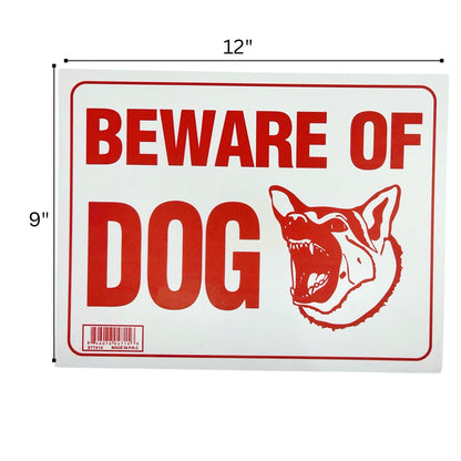 BEAWARE OF DOG Plastic Signage Sign-1CT