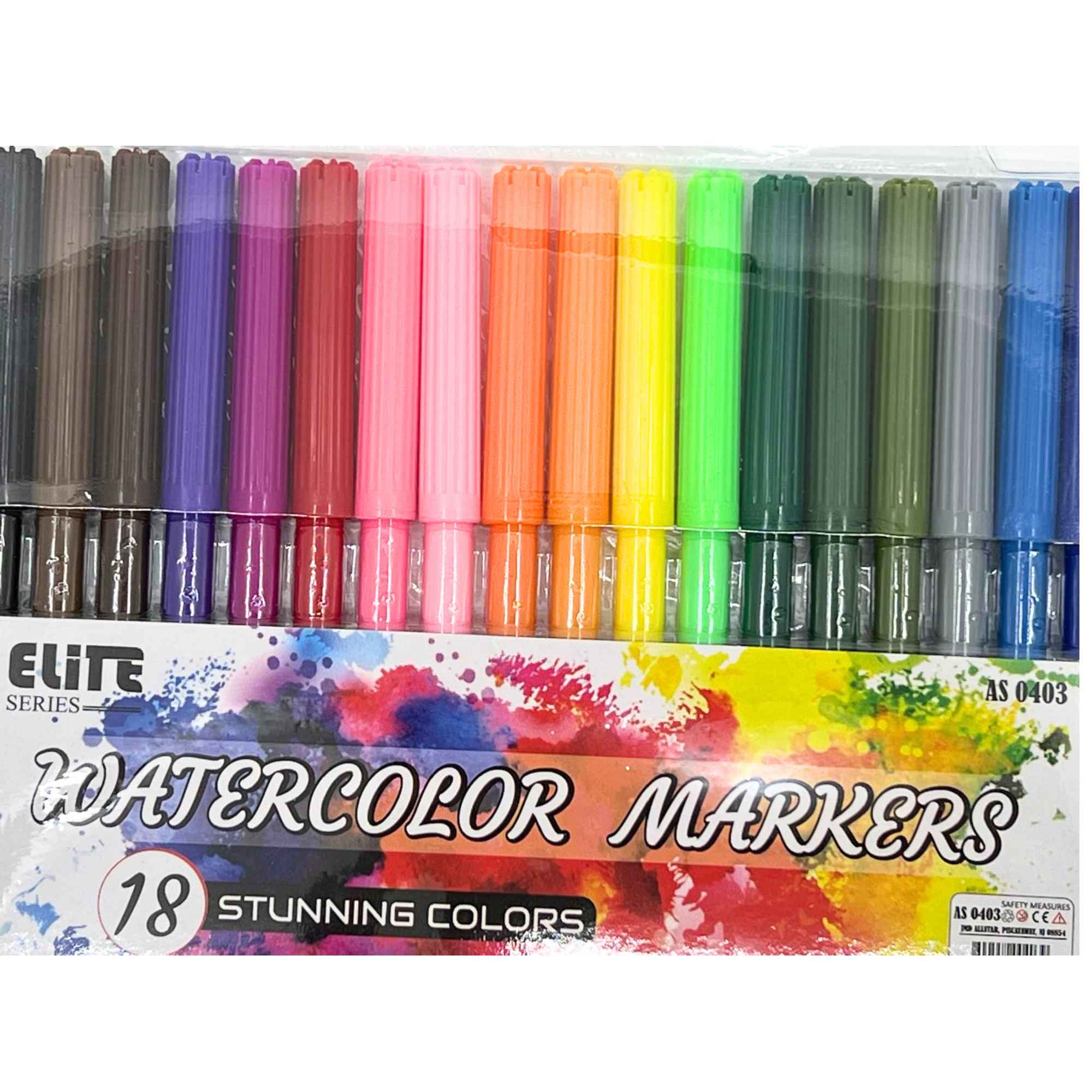 Watercolor Markers: 18 Pack product detail image