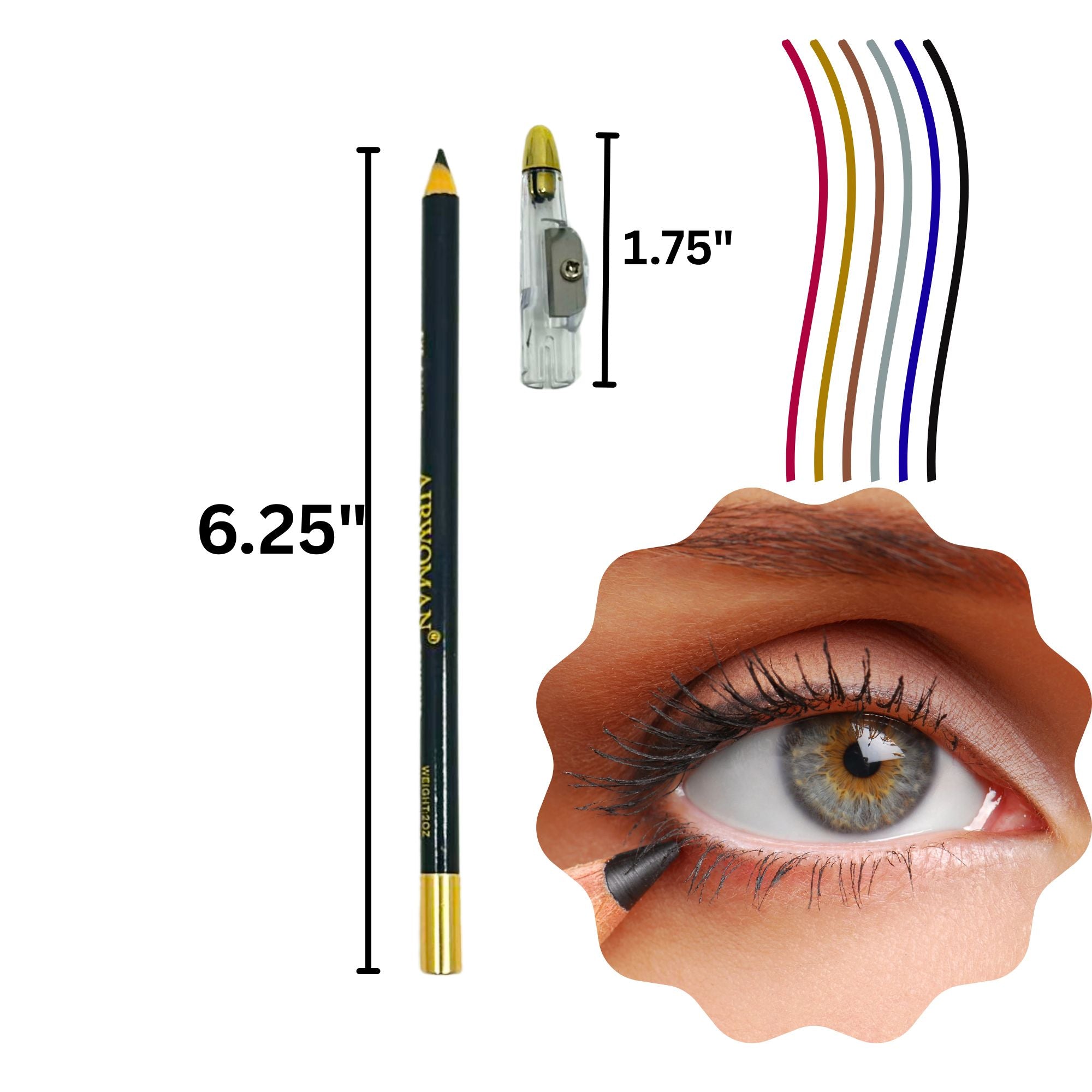 Long Lasting Eye Pencils: 1 Pack eye Pencil Holiday Gift makeup product detail image