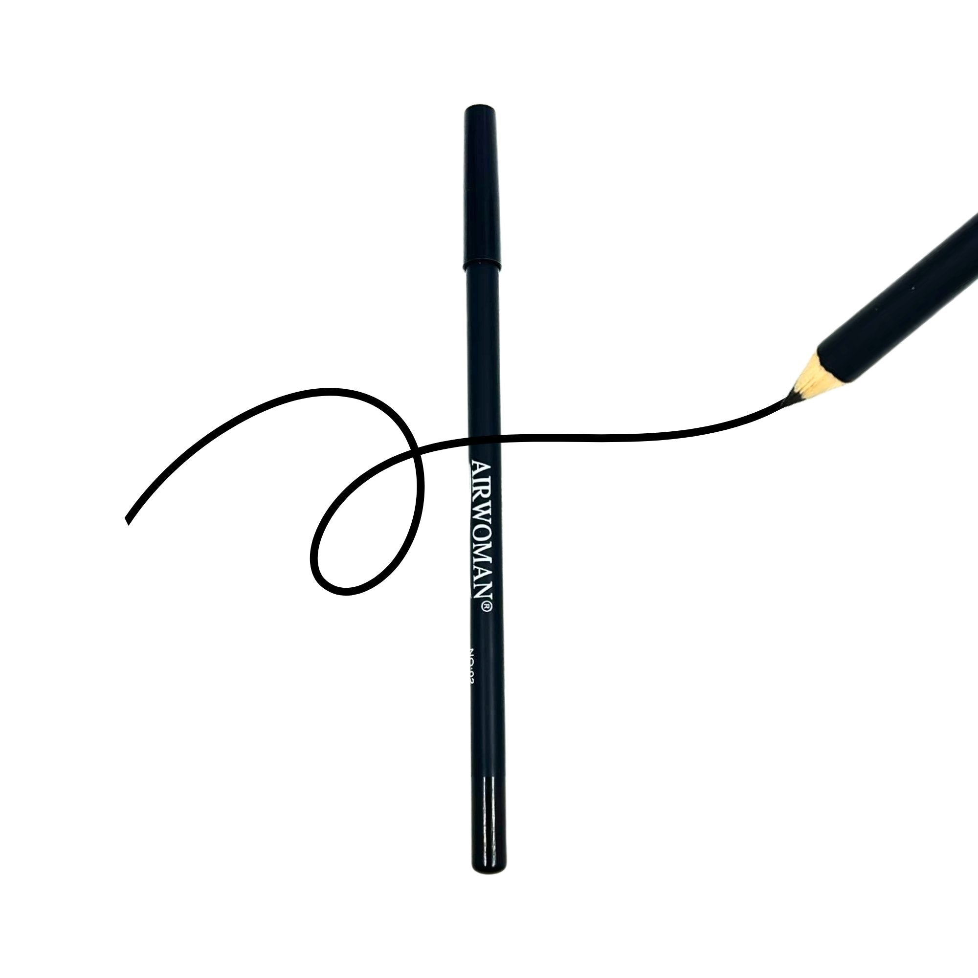 Airwoman Long Lasting Lip and Eye Liner Pencil: 1 Pack eye pencil size and feature image