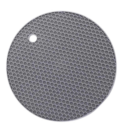 7" Round Silicone Placemat & Holder
