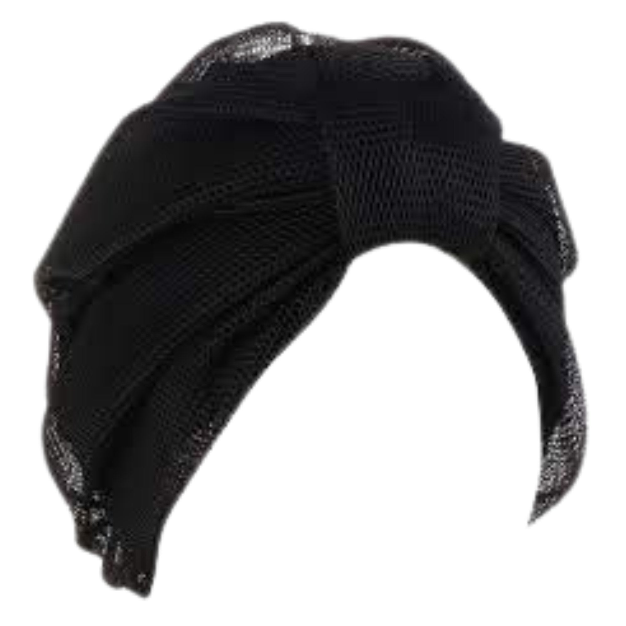Waterproof Satin Wrap Cap Black X Large: 1 Pack Hair Nets hairs product image 5