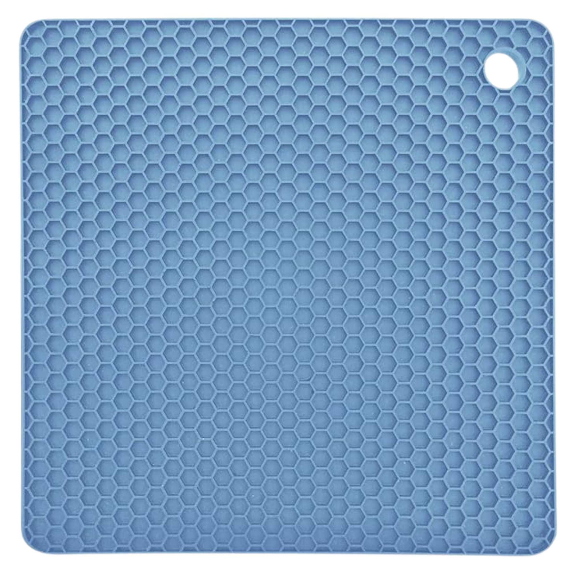7" Square Silicone Placemat & Holder: 1 Pack Trivets Kitchen Accessories product image 7