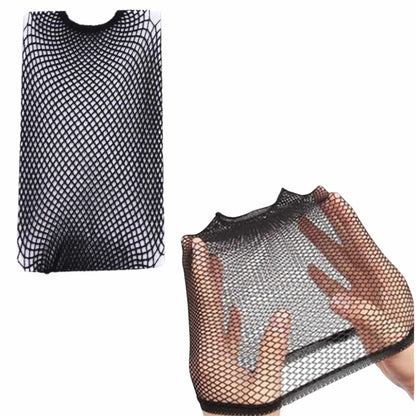 Weaving Cap Invisible Nylon Hair Net with Elastic – One Size Fits Most
