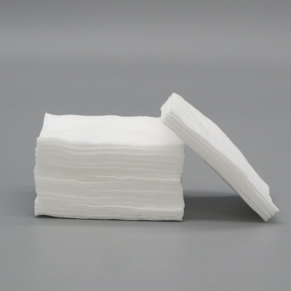 White Cotton Square Pads: 80 Pack Cotton Pads Personal care Skin product detail image
