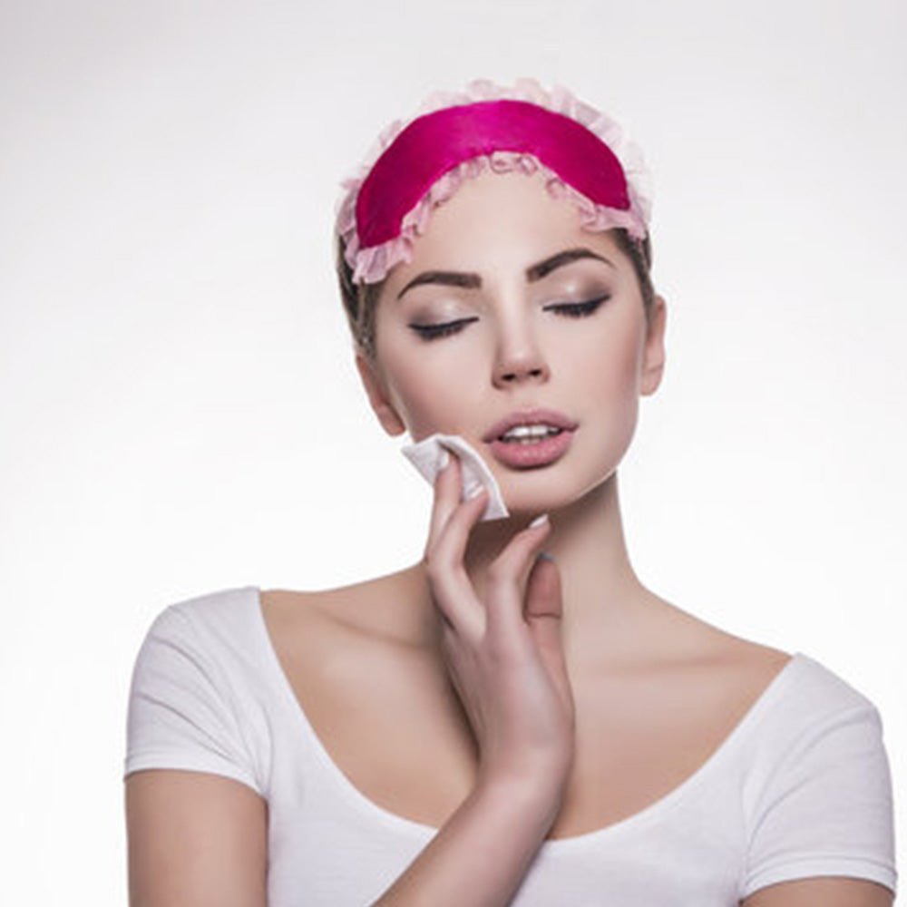 White Cotton Square Pads: 80 Pack Cotton Pads Personal care Skin lifestyle use image