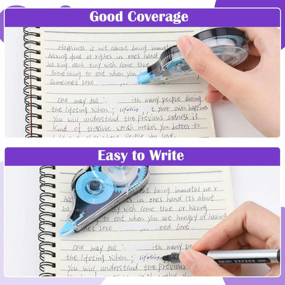 Correction Tape White, Dry Application