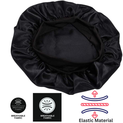 Wide Band Bonnet Hair Cap