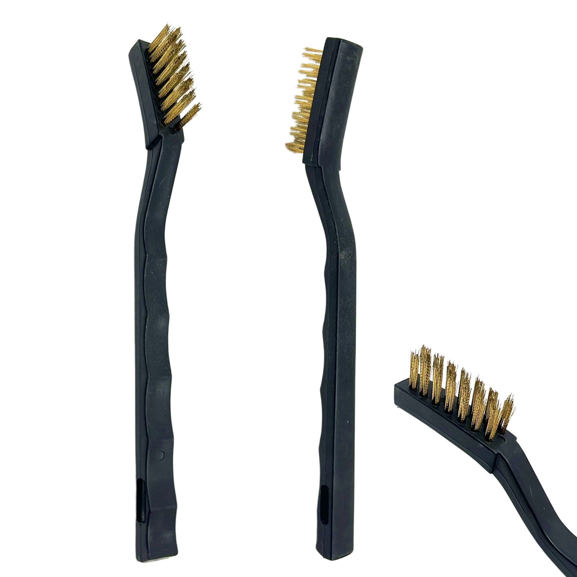 Brass, Stainlesssteel Multi Purpose Wire Brush Set: 2 Pack Paint Brushes Cleaning Accessories product image 5