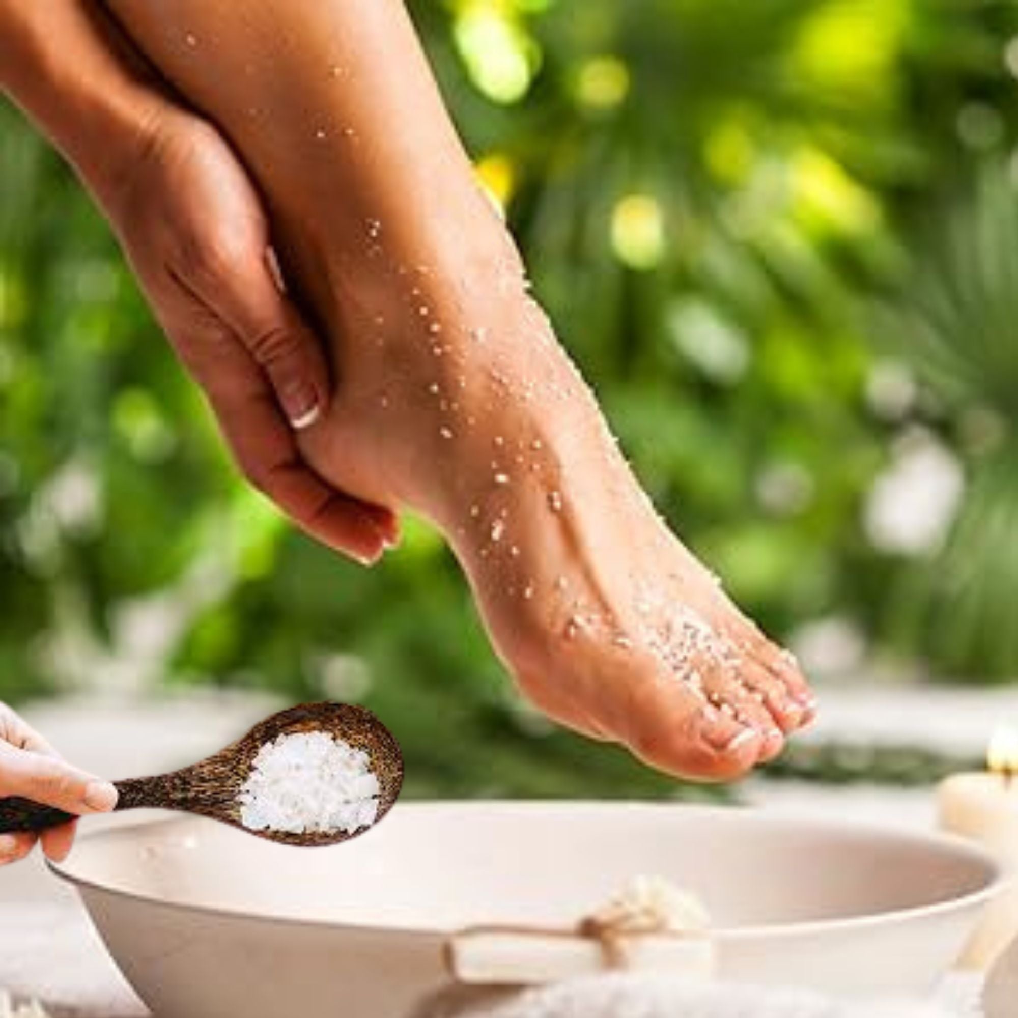 16oz Wish Soothe Natural Epsom Salt: 1 Pack Bath Additives Bath&Body Bathroom Epsom lifestyle use image