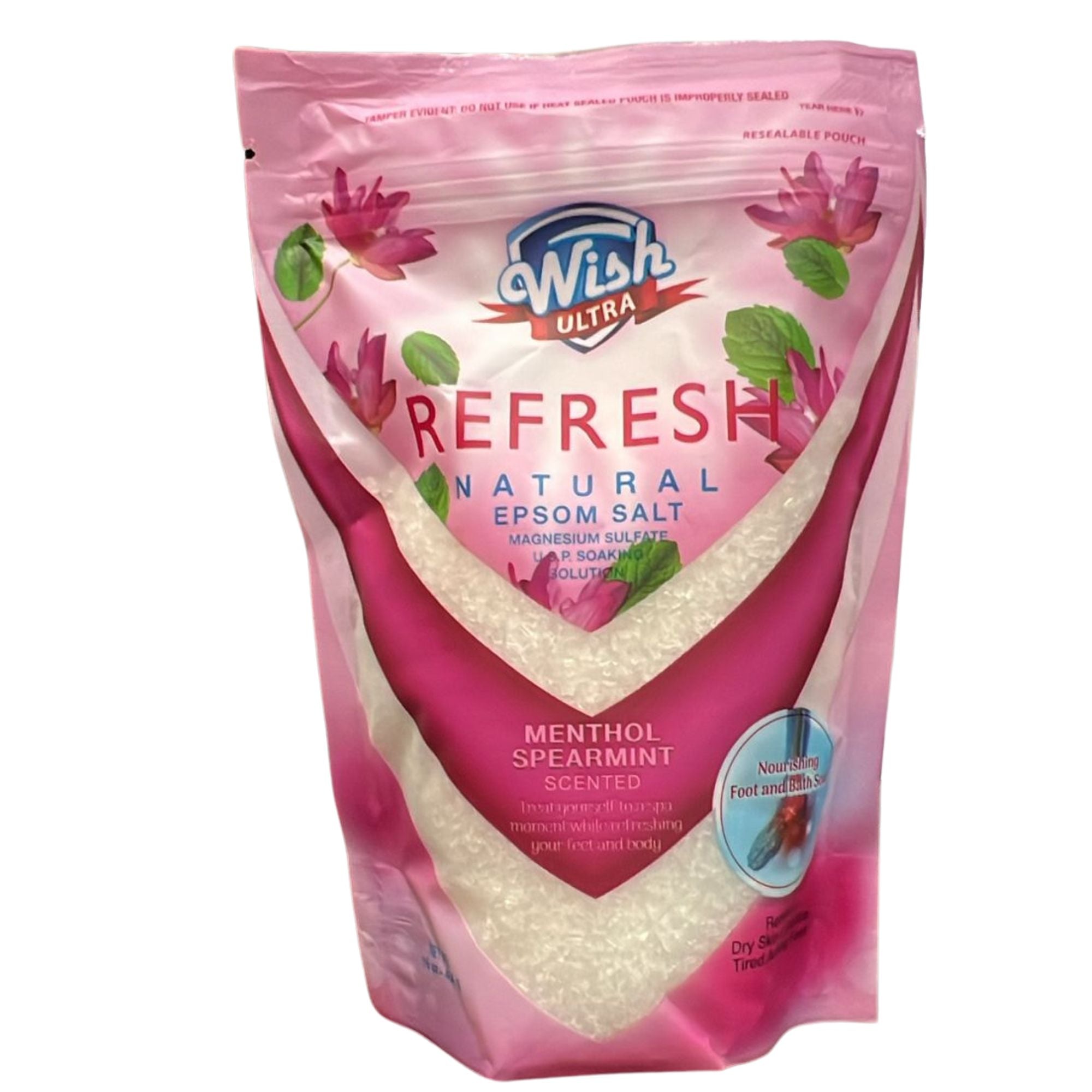 16oz Wish Refresh Natural Epsom Salt :1 Pack Bath Additives Bath&Body Bathroom Epsom main product image