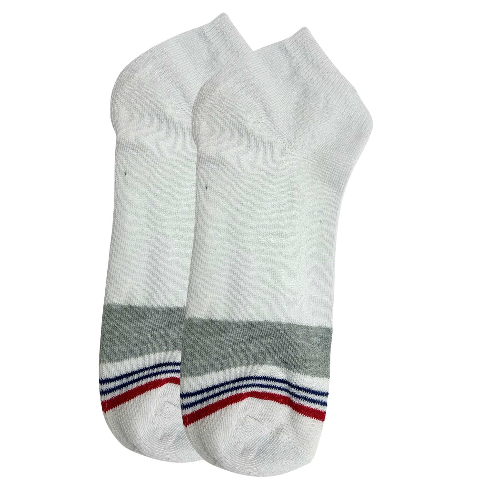 Men’s Ankle Socks – Size 10 to 13 Soft & Stretchy Fit Socks: 1 Pair Women's Socks lifestyle use image