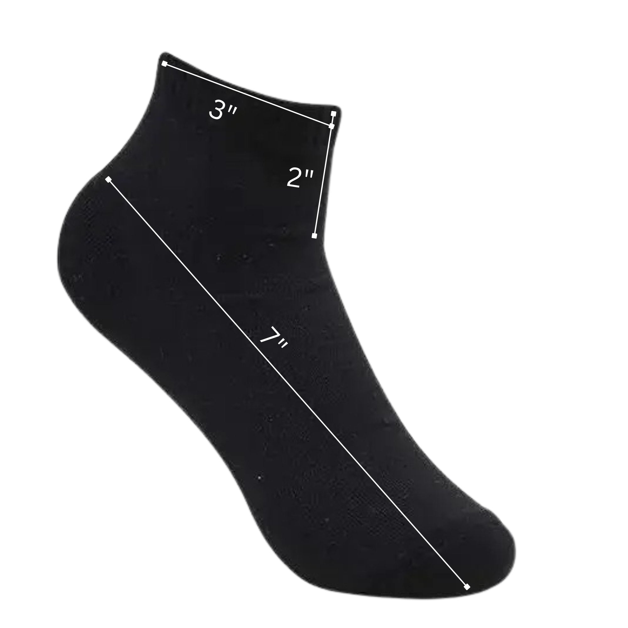 Women’s Moisture Wicking Athletic Socks – Size 9 to 11: 1 Pair Women's Socks product detail image