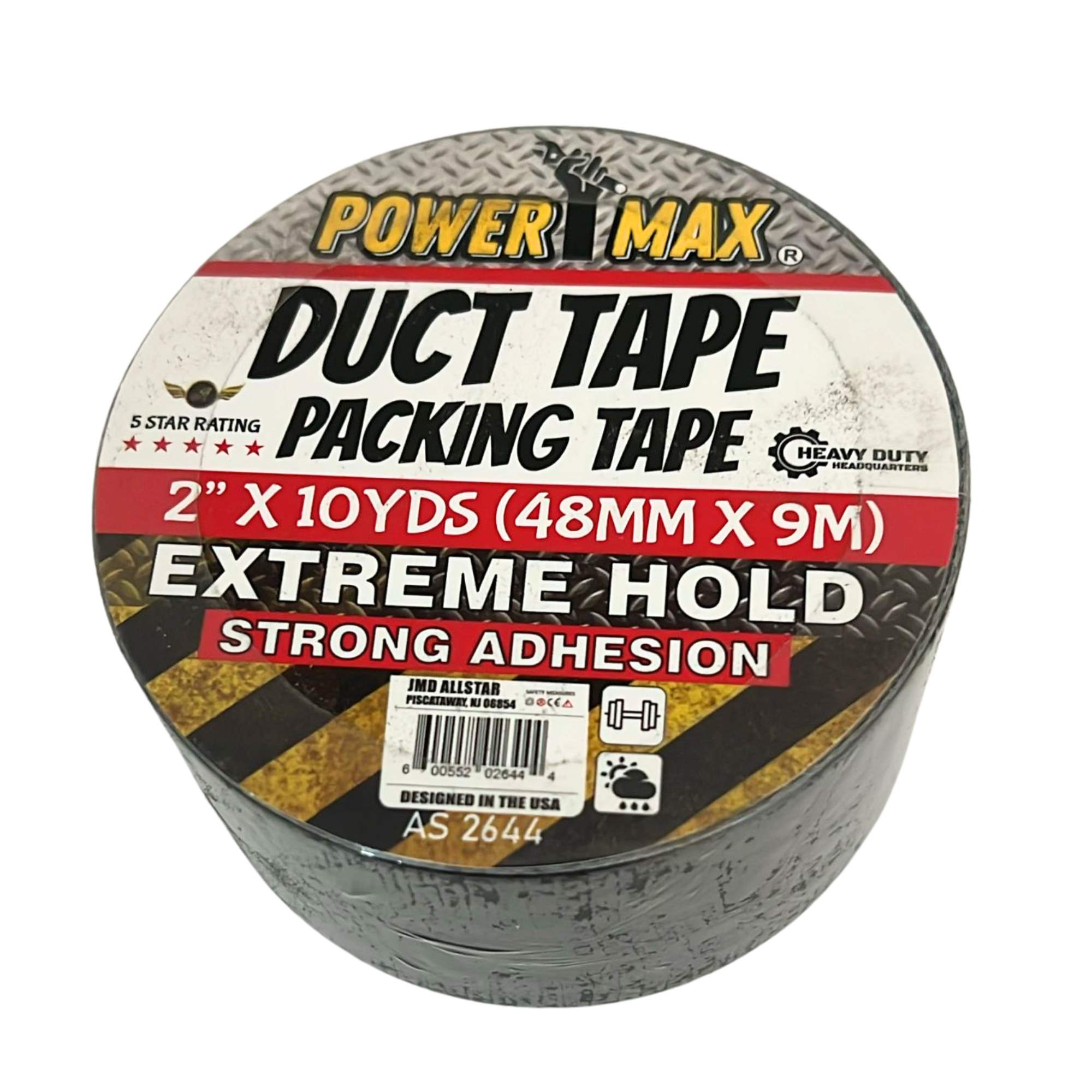 2 Inch x 10 Yards Duct Packing Tape: 1 Pack Duct Tape Maintenance product image 7