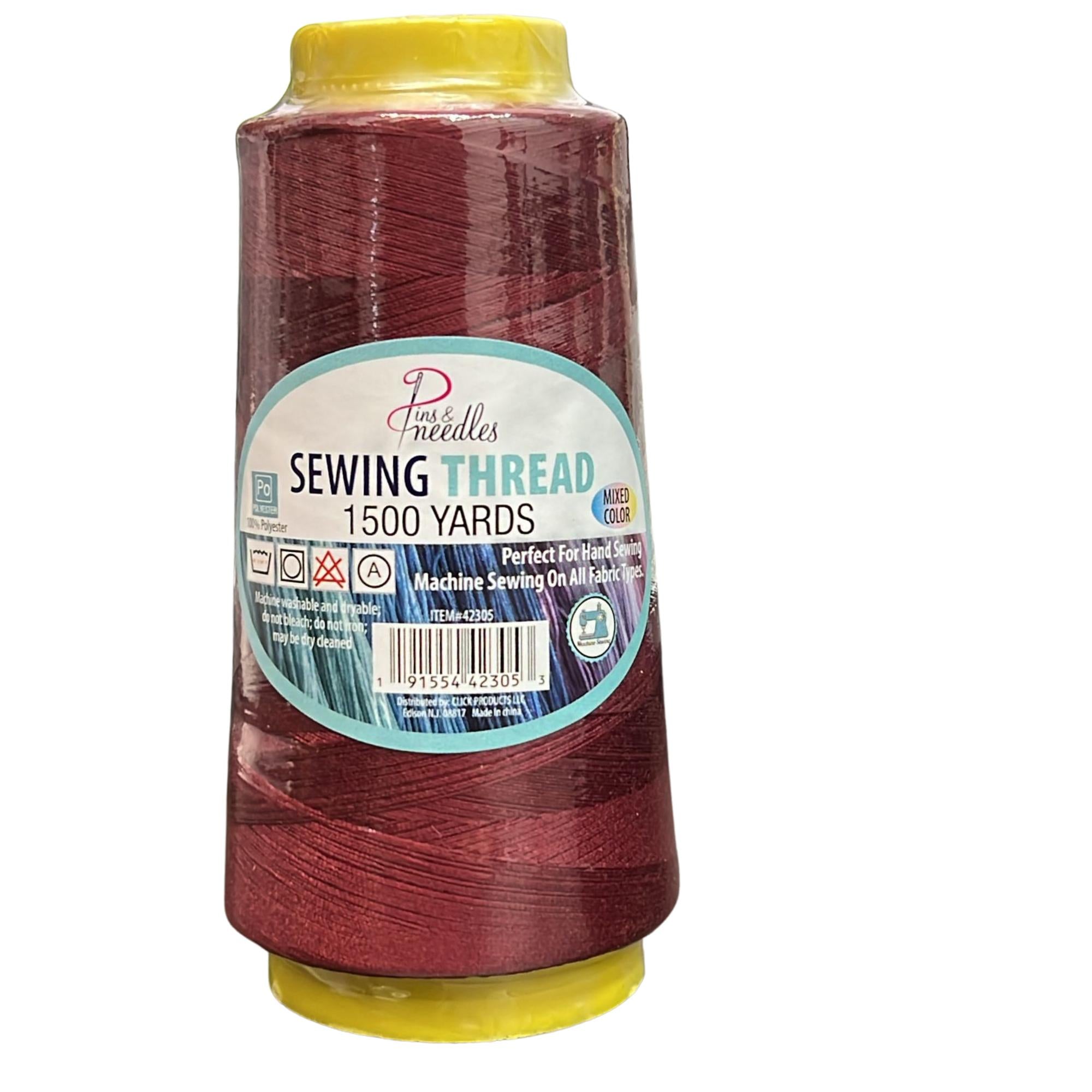1500 Yards Pins & Needles Sewing Thread:1 Pack DIY product image 12