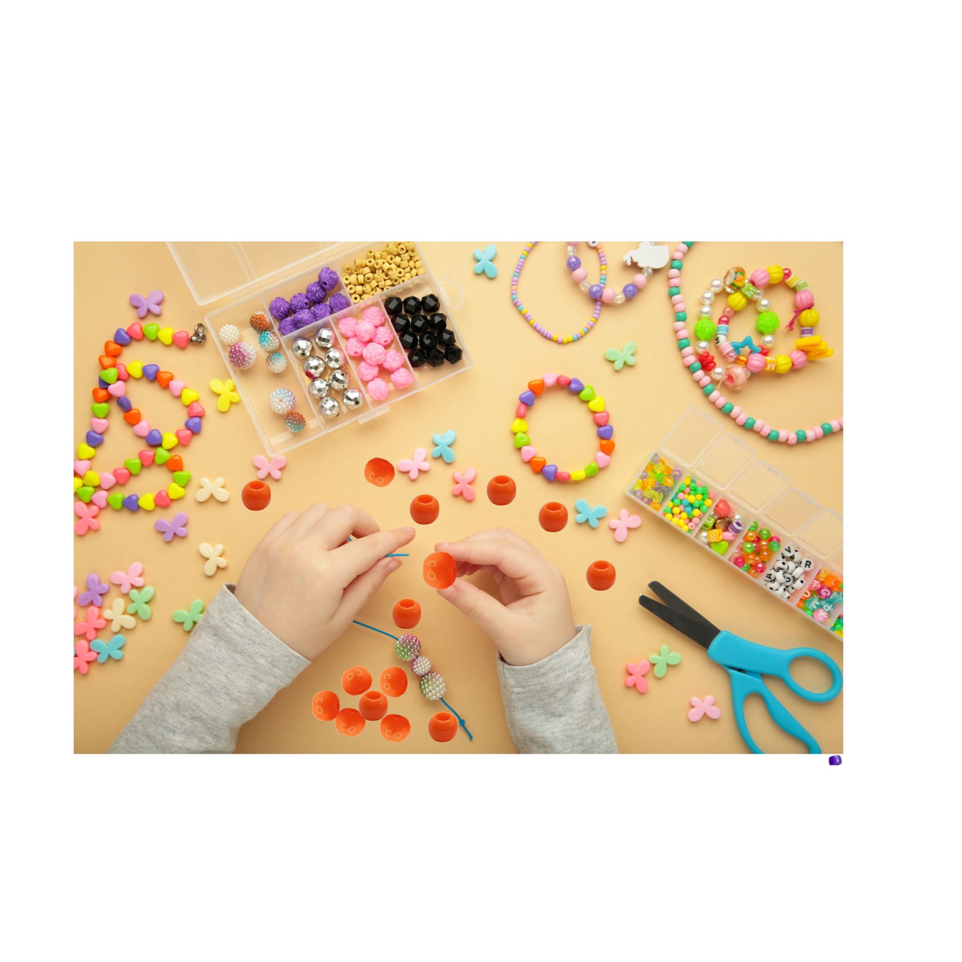 Deluxe Large Yellow Bead Kit