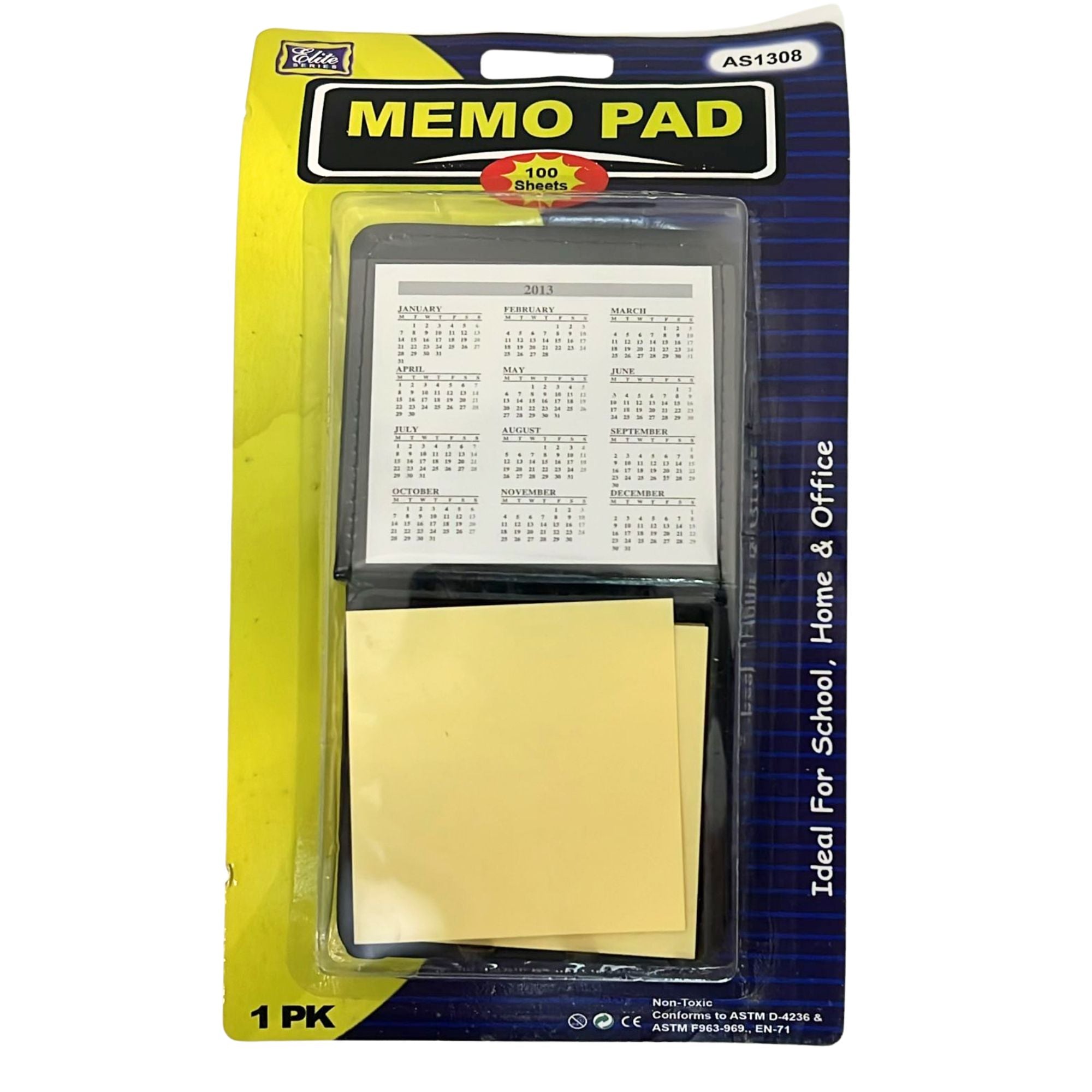 Yellow Memo Pad Reminders, and Daily Jotting: 100 Sheets Memo Pads Memo Pad School main product image